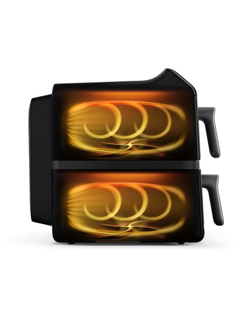 Philips 10 Litre Double Stack Air Fryer, Black, NA462/70 product photo View 06 L