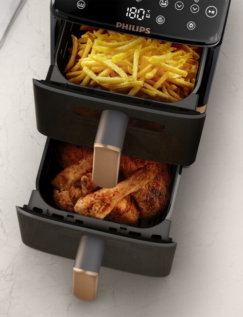 Philips 10 Litre Double Stack Air Fryer, Black, NA462/70 product photo View 08 L