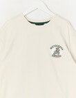 Sleep Squad Motocross Knit PJ Set, Natrual Cotton product photo View 02 S