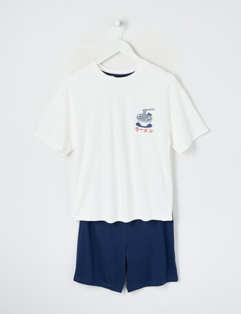Sleep Squad Knit PJ Set, Oishii Ramen, 8-16, 8-16 product photo