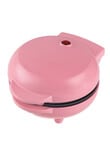 Sheffield Mini Waffle Maker Heart Shaped, PLA923-PNK, Pink product photo View 03 S