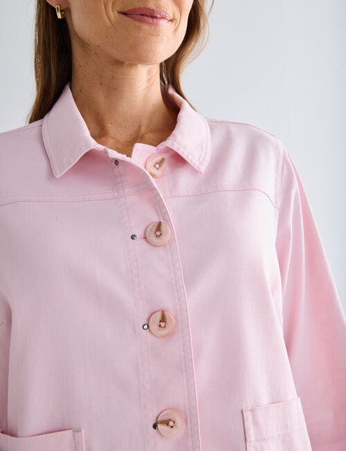 Line 7 Clarity Jacket, Powder Pink product photo View 04 L