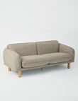 LUCA Furniture Skala Fabric 2.5 Seater, Coffee product photo