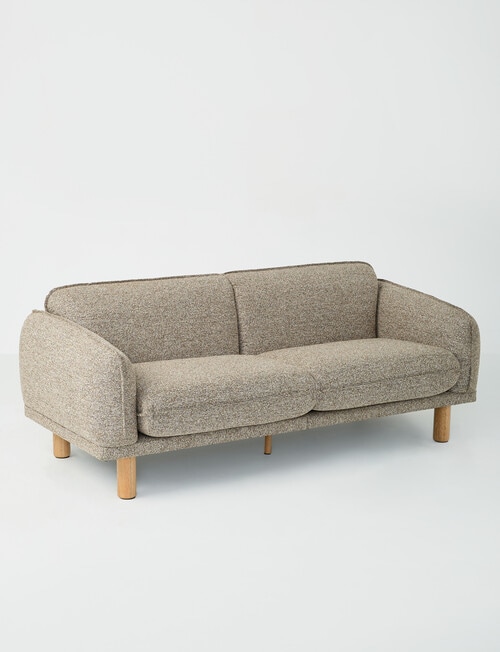LUCA Furniture Skala Fabric 2.5 Seater, Coffee product photo