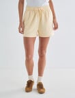 Zest Lounge Loop Back Shorts, Golden product photo