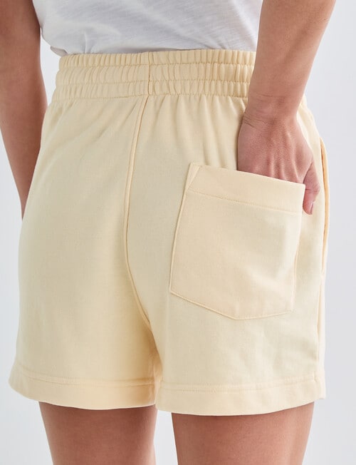 Zest Lounge Loop Back Shorts, Golden product photo View 06 L