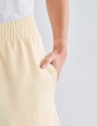 Zest Lounge Loop Back Shorts, Golden product photo View 07 S
