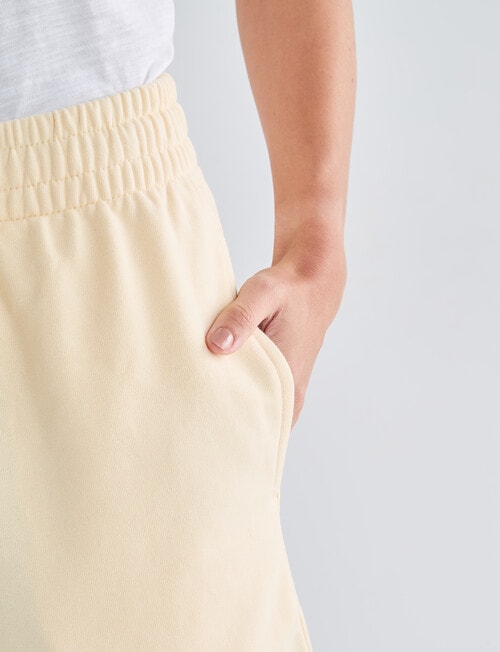 Zest Lounge Loop Back Shorts, Golden product photo View 07 L