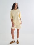 Zest Lounge Loop Back Shorts, Golden product photo View 08 S