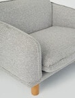 LUCA Furniture Skala Fabric Chair, Silver product photo View 04 S