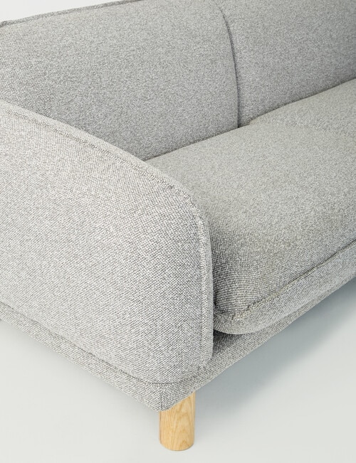 LUCA Furniture Skala Fabric 2.5 Seater, Silver product photo View 04 L