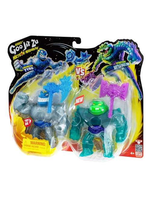 Heroes of Goo Jit Zu Tyro VS Battle Rock Jaw Pack, Series 14 product photo