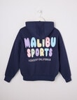 Switch Malibu Sports Oversized Hoodie, Navy product photo View 02 S