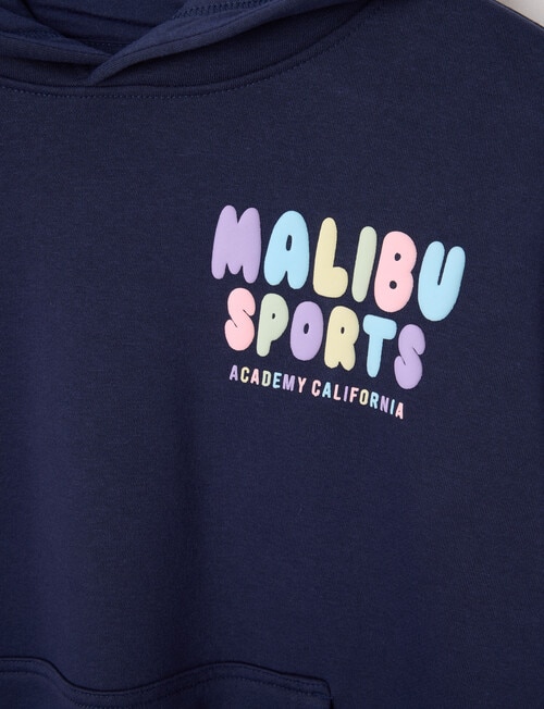 Switch Malibu Sports Oversized Hoodie, Navy product photo View 03 L