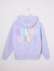 Switch Malibu Sports Oversized Hoodie, Lavender product photo View 02 S