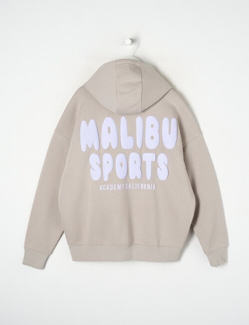 Switch Malibu Sports Oversized Hoodie, Stone product photo View 02 L