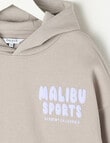 Switch Malibu Sports Oversized Hoodie, Stone product photo View 03 S