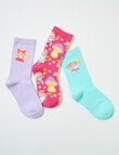 Simon De Winter Crew Socks, 3-Pack, Fairy product photo