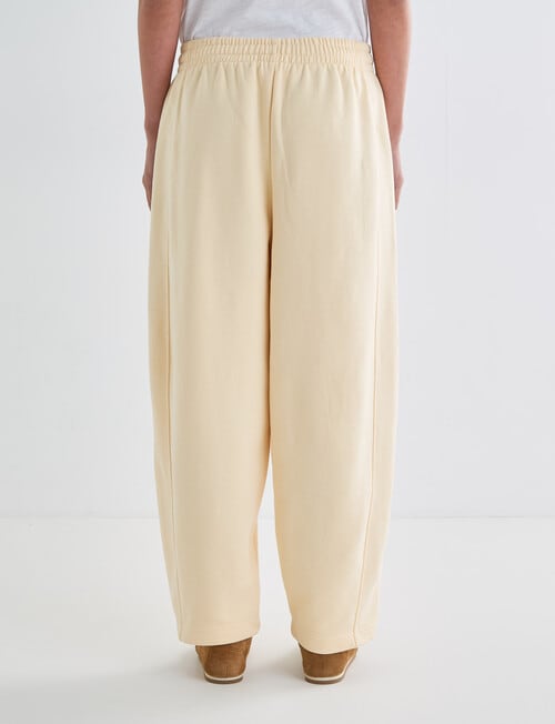 Zest Lounge Brushed Barrel Leg Jogger, Golden product photo View 02 L