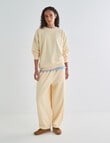 Zest Lounge Loop Back Crew Sweatshirt, Golden product photo View 03 S