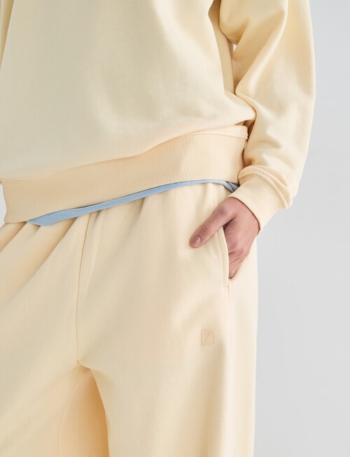 Zest Lounge Loop Back Crew Sweatshirt, Golden product photo View 04 L