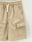 Mac & Ellie Cargo Woven Short, Stone product photo View 02 S