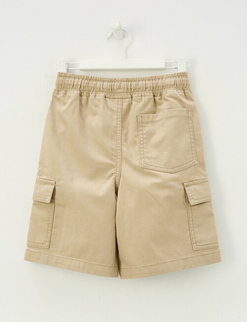 Mac & Ellie Cargo Woven Short, Stone product photo View 03 L