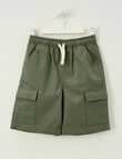 Mac & Ellie Cargo Woven Short, Olive product photo