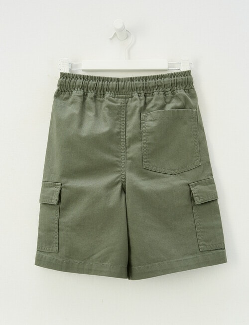 Mac & Ellie Cargo Woven Short, Olive product photo View 02 L