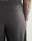 Kauri Trail Trek Short, Charcoal product photo View 05 S