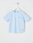 Teeny Weeny Safari Friends Play Short Sleeve Tee, Ice Blue product photo