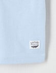 Teeny Weeny Safari Friends Play Short Sleeve Tee, Ice Blue product photo View 03 S