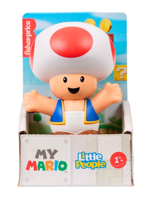 Fisher Price Little People My Mario Single Character Figure, Assorted product photo View 04 L