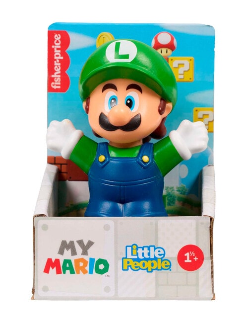 Fisher Price Little People My Mario Single Character Figure, Assorted product photo View 06 L