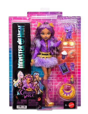 Monster High Clawdeen Wolf Fashion Doll product photo