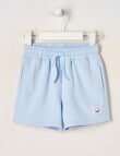 Teeny Weeny Safari Friends Play Short, Ice Blue product photo