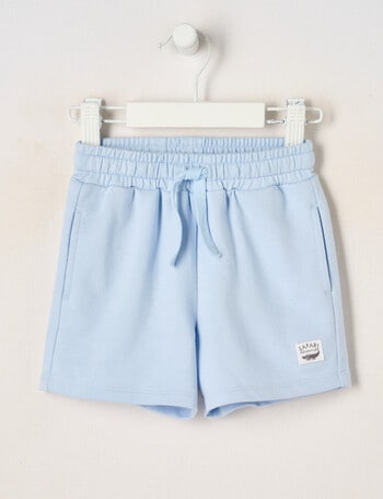 Teeny Weeny Safari Friends Play Short, Ice Blue product photo