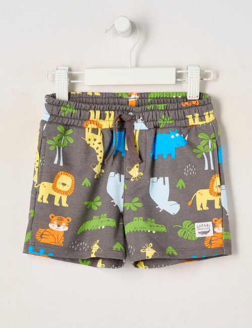 Teeny Weeny Safari Friends Play Terry Short, Grey product photo