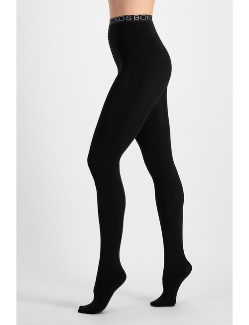 Bonds Fleecy Tight, 200D, Black product photo View 02 L