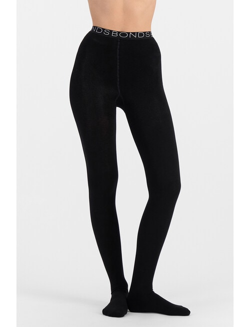 Bonds Fleecy Tight, 200D, Black product photo View 04 L