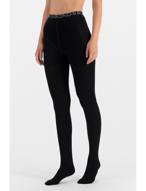 Bonds Fleecy Tight, 200D, Black product photo View 05 L