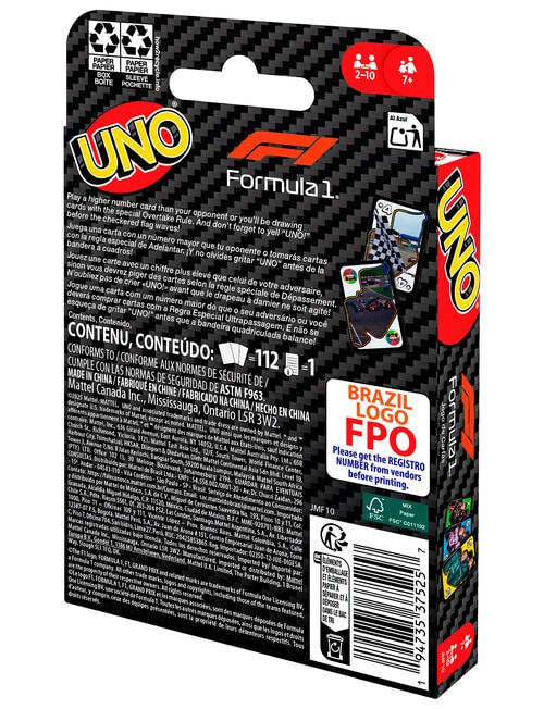 Games F1 Card Game product photo View 04 L