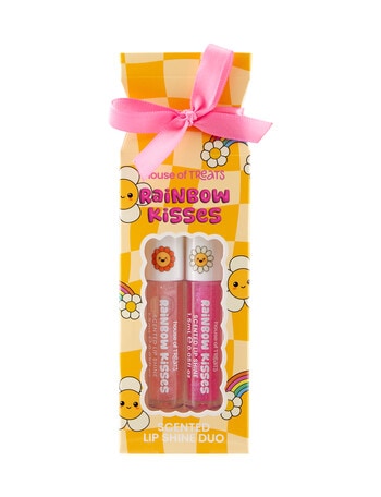 Vanilla Sugar Rainbow Kisses Lip Shine Duo product photo