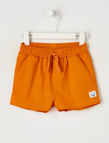 Teeny Weeny Safari Friends Woven Short, Orange product photo