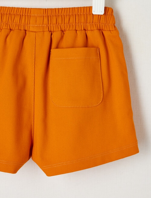Teeny Weeny Safari Friends Woven Short, Orange product photo View 03 L