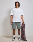 AIR SPACE Carpenter Denim Short, Faded Blue product photo View 09 S