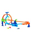 Hot Wheels Stunt Tracks Rapid Launch Cyclone Track Set product photo View 02 S