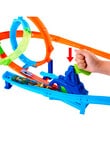 Hot Wheels Stunt Tracks Rapid Launch Cyclone Track Set product photo View 05 S