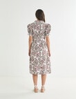 Whistle Shirt Dress Lace Trim, Watercolour Paisley product photo View 02 S