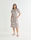 Whistle Shirt Dress Lace Trim, Watercolour Paisley product photo View 03 S